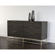 Rebel Gold / Charcoal Grey Dresser, Small